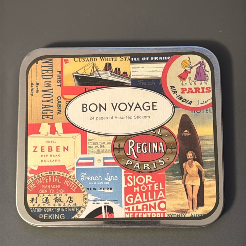 Cavallini & Co Vintage Image Travel Stickers